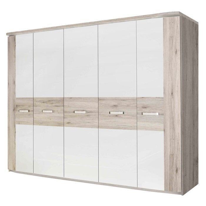 Шафа RONDINO RDNS951 Forte білий / дуб пісочний